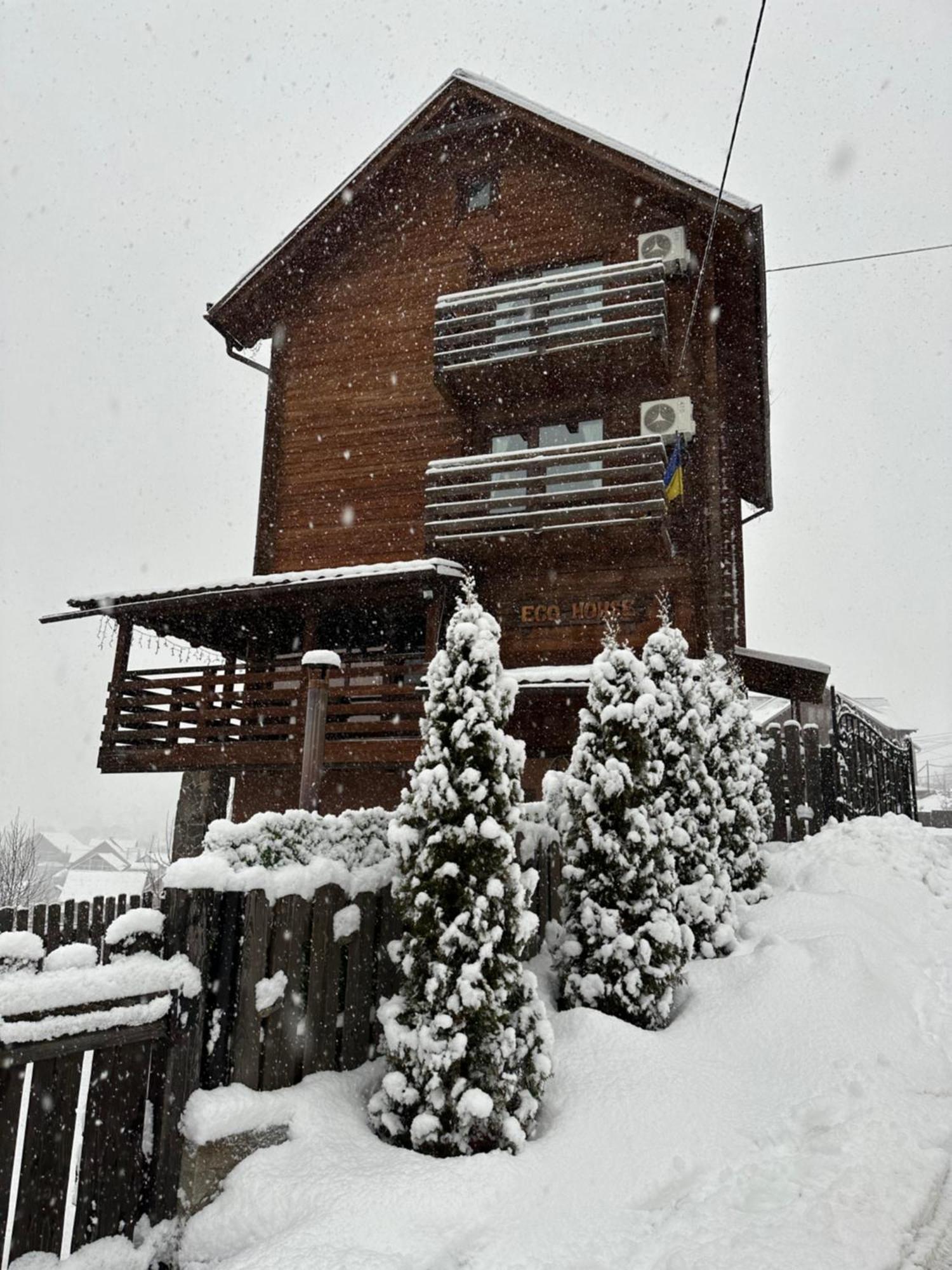 Eco House Villa Bukovel Exteriör bild